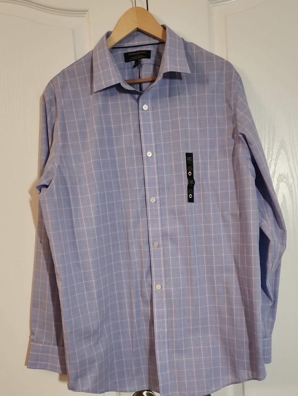 New Banana Republic Men Dress Shirt Nno Iron